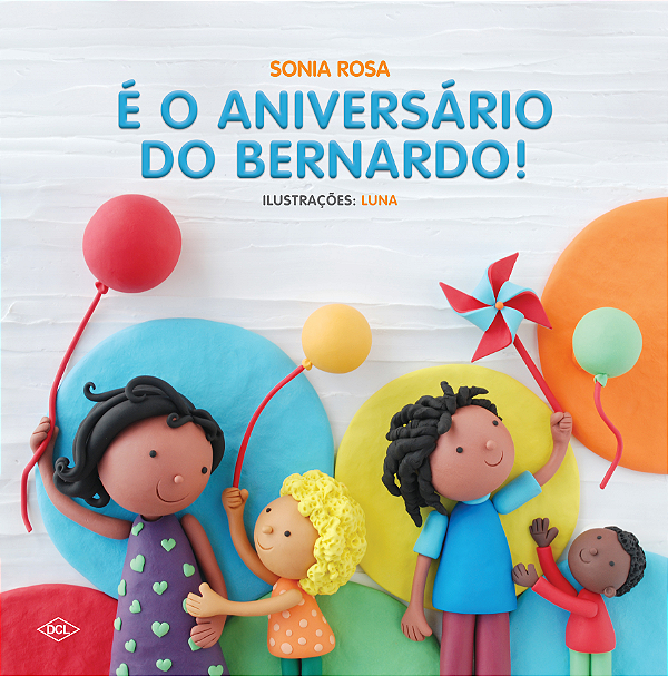 Livro É o aniversário do Bernardo