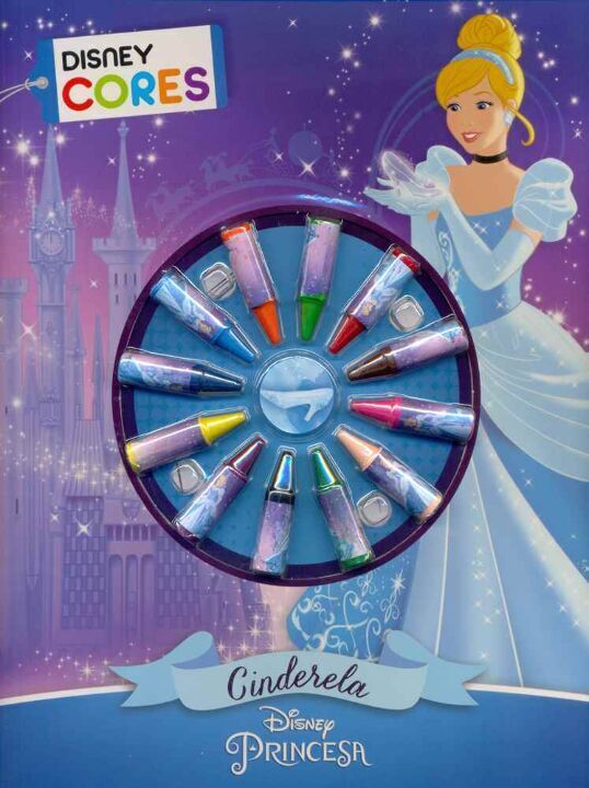 Livro Disney - Cores - Cinderela