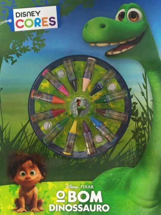 Livro Disney - Cores - O Bom Dinossauro