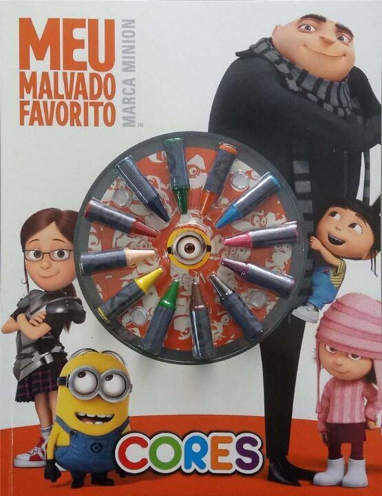 Livro Meu Malvado Favorito - Cores