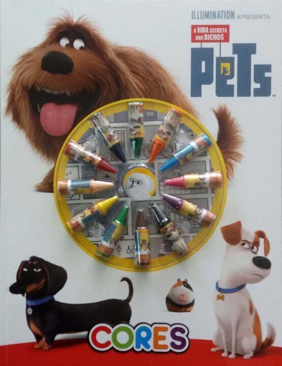 Livro Vida Secreta Dos Bichos - Pets - Cores