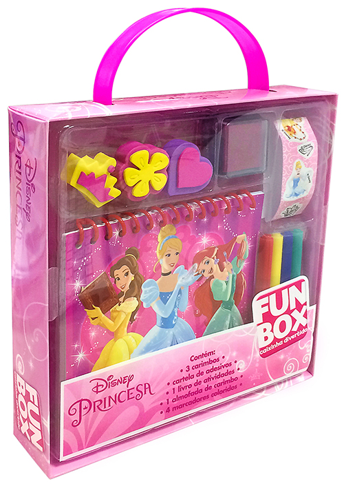 Livro Disney - Fun box - Princesas