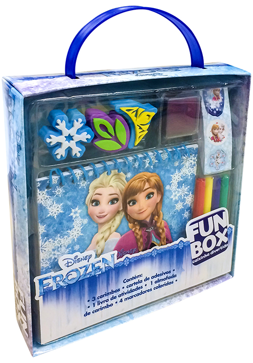 Livro Disney - Fun box - Frozen