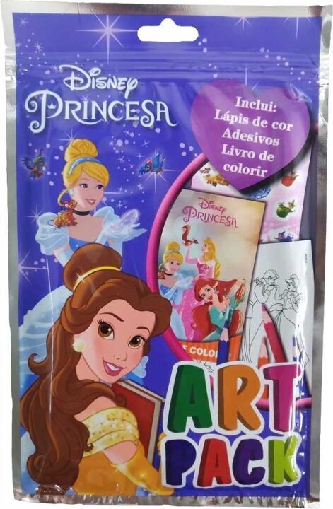Livro Disney - Art pack - Princesas