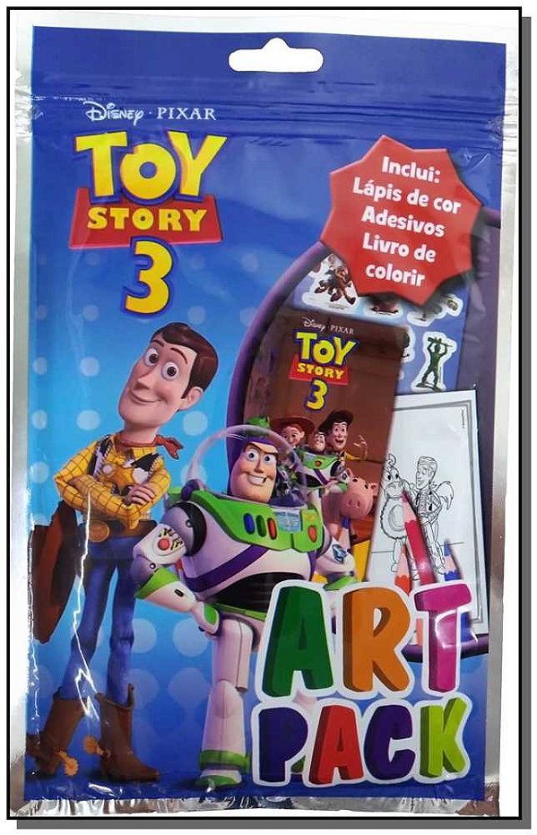 Livro Disney - Art pack - Toy Story 3