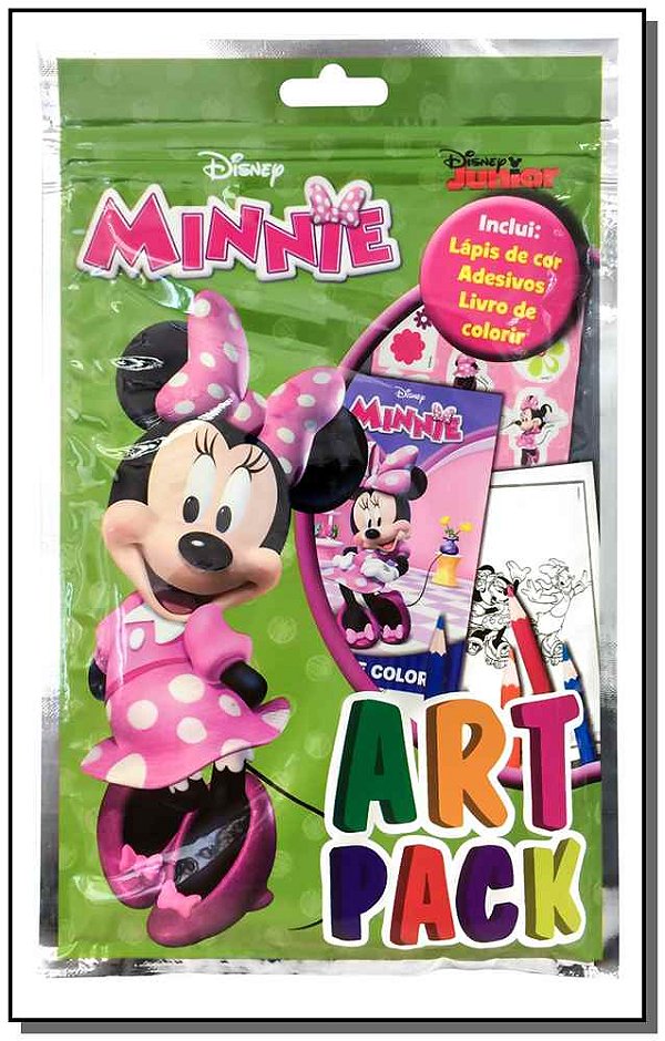 Livro Disney - Art pack - Minnie