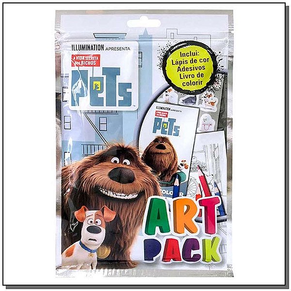 Livro Disney Art Pack - Pets