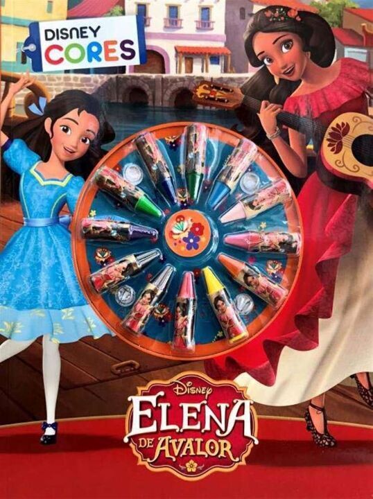 Livro Disney - Cores - Elena de Avalor