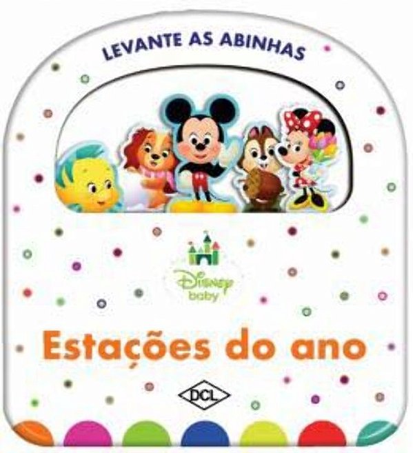 Livro Disney - Baby - Levante as abinhas - Estações do an...
