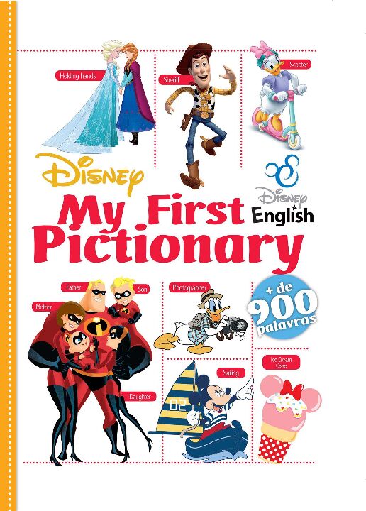 DISNEY - MY FIRST PICTIONARY (MEU PRIMEIRO DICIONÁRIO DE ...