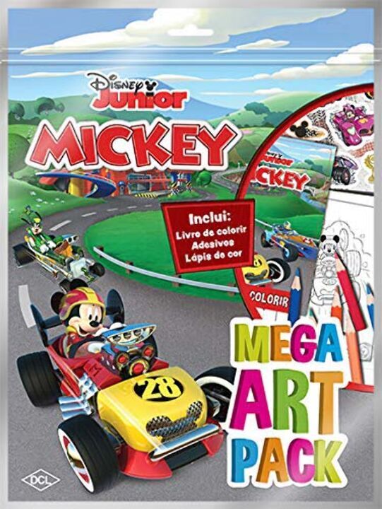 Livro Disney - Mega art pack - Mickey