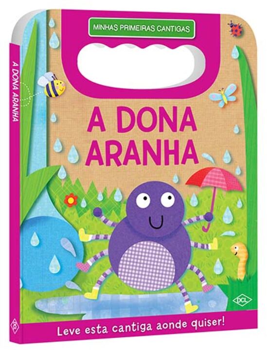 Livro Minhas Primeiras Cantigas - A Dona Aranha