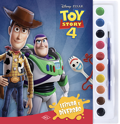 Livro Disney - Aquarela - Toy Story 4