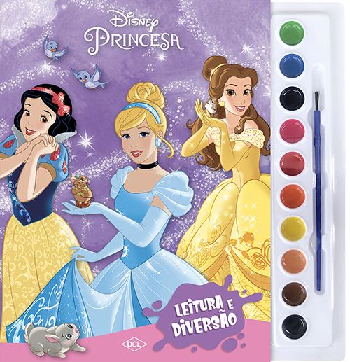 Livro Disney - Aquarela - Princesas