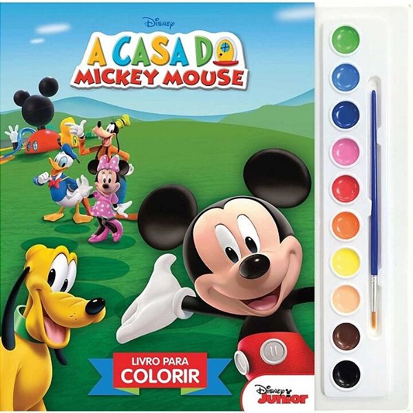 Livro Disney - Aquarela - Mickey