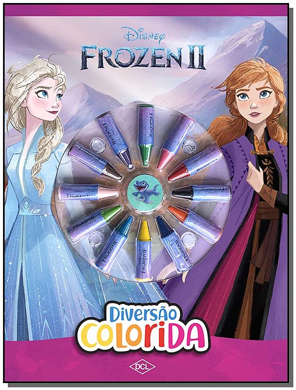Livro Disney - Cores - Frozen 2