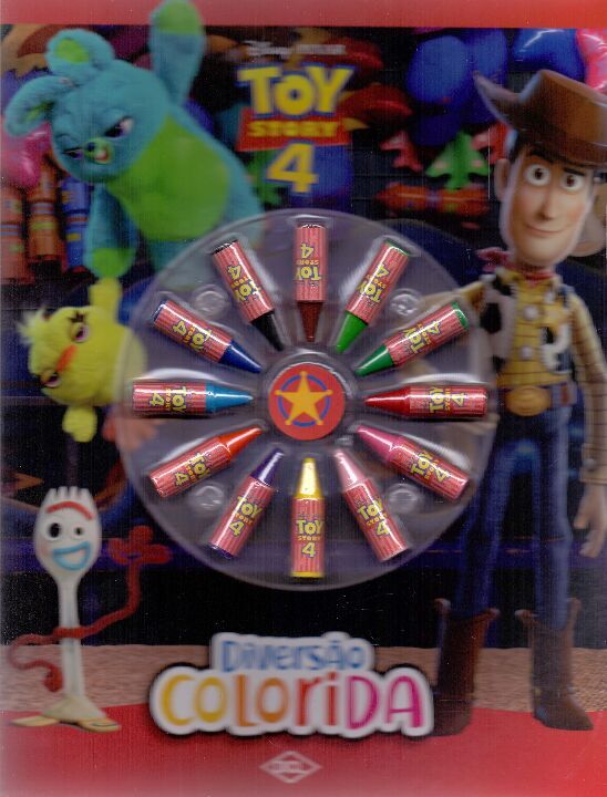 Livro Disney - Cores - Toy Story 4