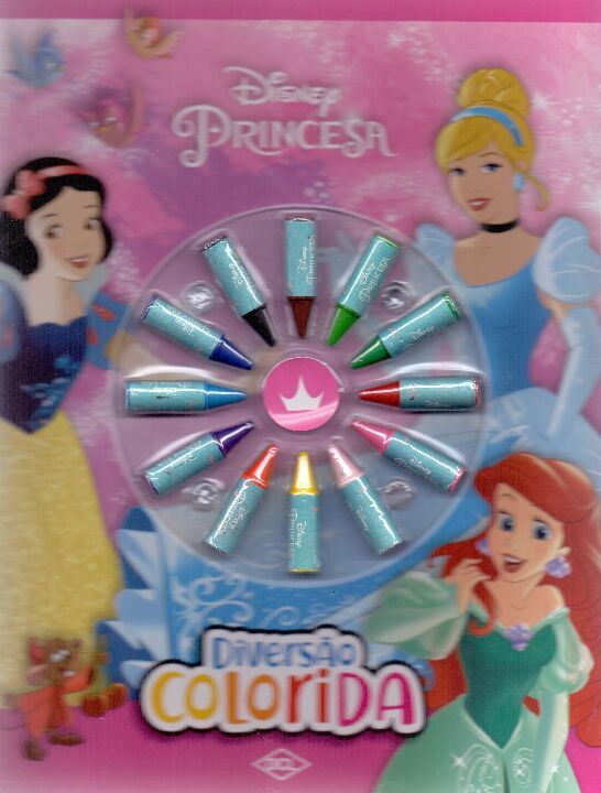 Livro Disney - Cores - Princesas