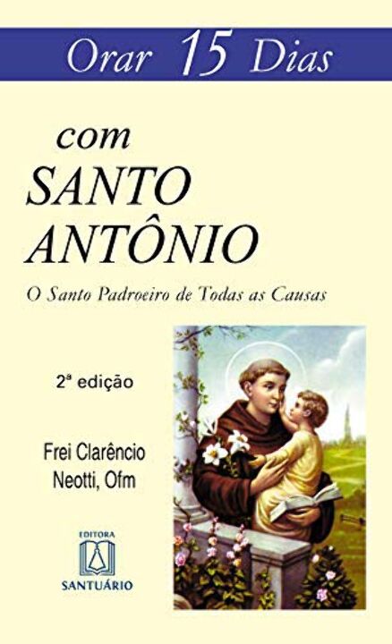 Livro Orar 15 Dias Com Santo Antônio