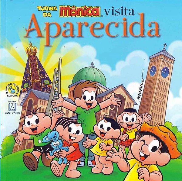 Livro Turma Da Mônica Visita Aparecida - Capa Mole