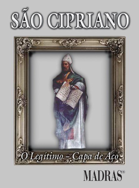 Livro São Cipriano - O legítimo: capa de aço