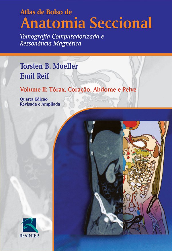 Livro Atlas de bolso de anatomia seccional: tomografia computad...