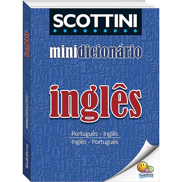 Livro Scottini Minidicionário: Inglês