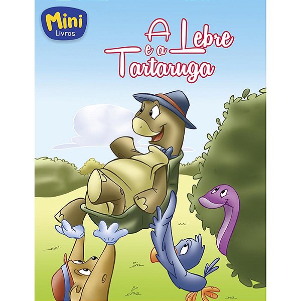 Livro Mini - Fábulas: Lebre e a Tartaruga, A