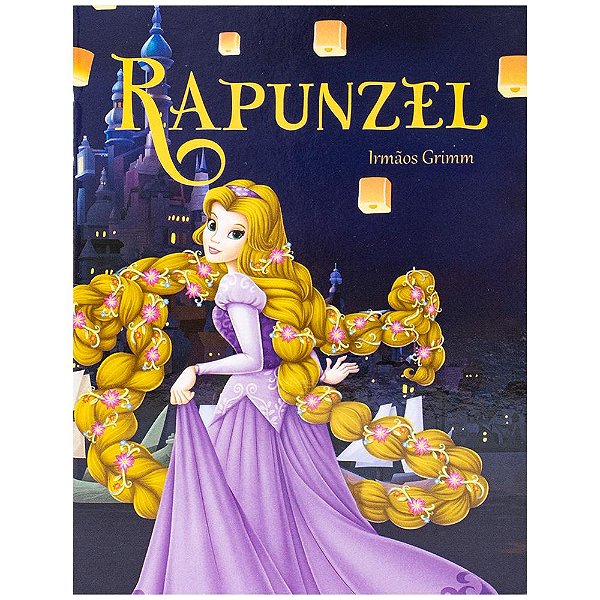 Livro Mini - Princesas: Rapunzel