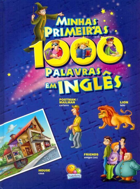 Livro Minhas Primeiras 1.000 Palavras em Inglês