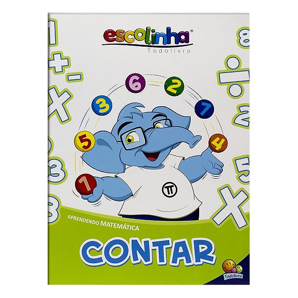 Livro Aprendendo Matemática:Contar (Escolinha Todolivro)