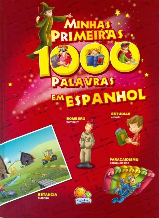 Livro Minhas Primeiras 1.000 Palavras em Espanhol