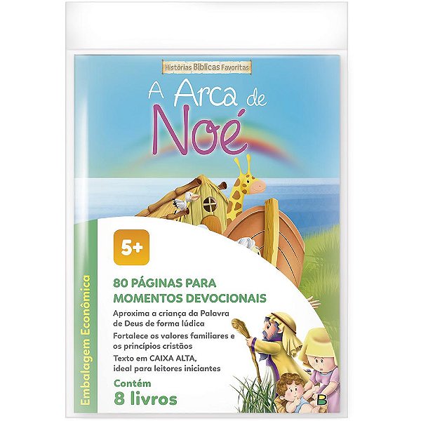 Livro Histórias Bíblicas Favoritas-Kit c/8 Und