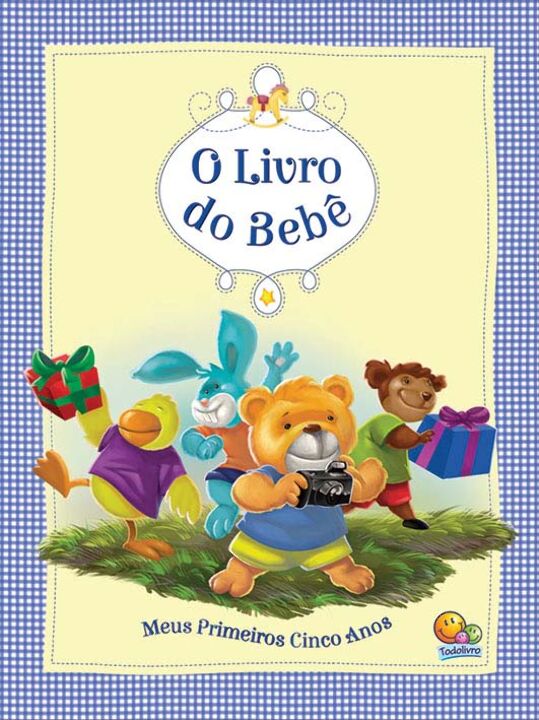 Livro Livro do bebê,O-Meus primeiros cinco anos(AZUL)