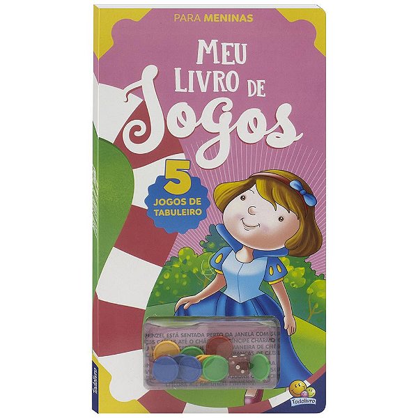 Livro Meu Livro de Jogos...Meninas