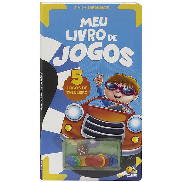 Livro Meu Livro de Jogos...Meninos