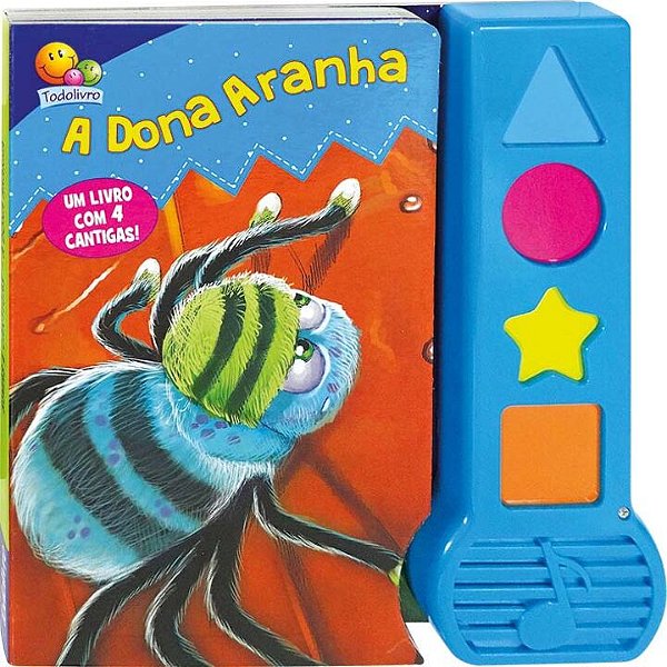 Livro Rimas e Cantigas: Dona Aranha, A...e outros
