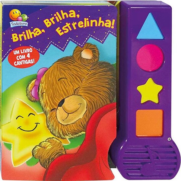 Livro Rimas e Cantigas:Brilha,Brilha Estrelinha