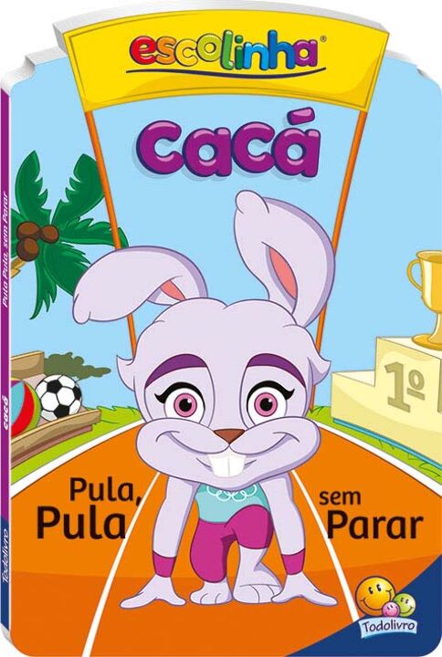 Livro Livro + Fantoche Amigos da Escolinha: Cacá pula, pu...