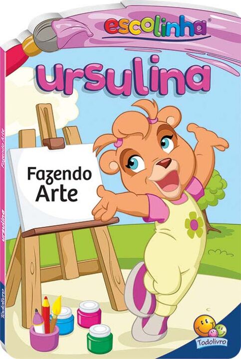 Livro Livro + Fantoche Amigos da Escolinha: Ursulina, faz...