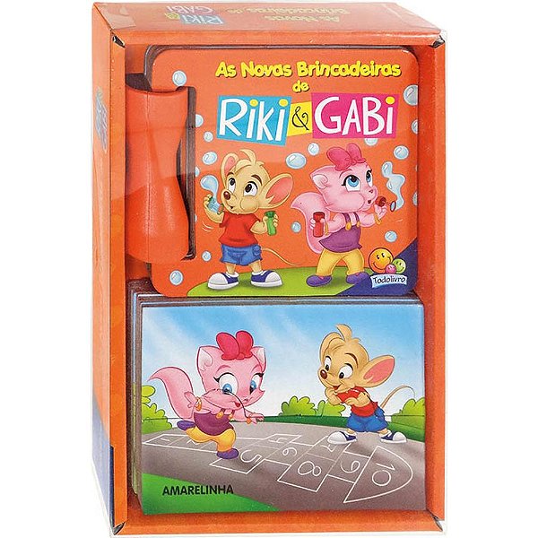 Livro Vamos Brincar? Novas Brincadeiras (Riki & Gabi)