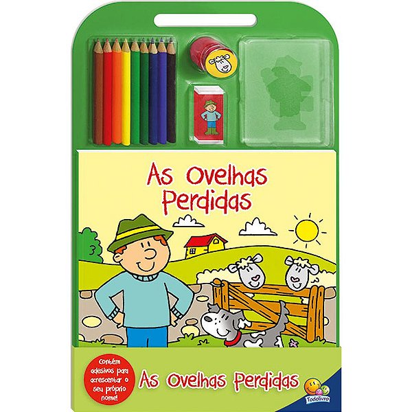 Livro Um toque de Cor! Ovelhas Perdidas, As
