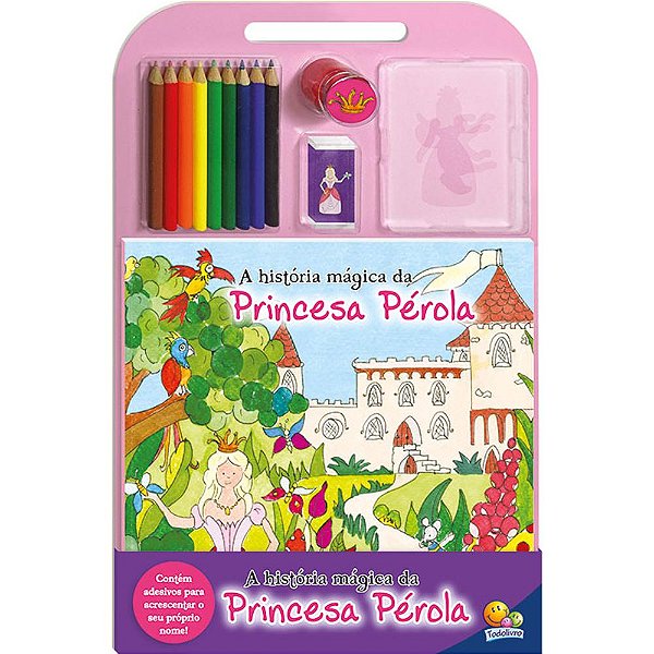 Livro Um toque de Cor!História Mágica da Princesa