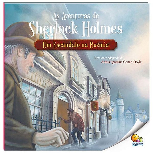 Livro As Aventuras de Sherlock Holmes: Um Escândalo na Bo...