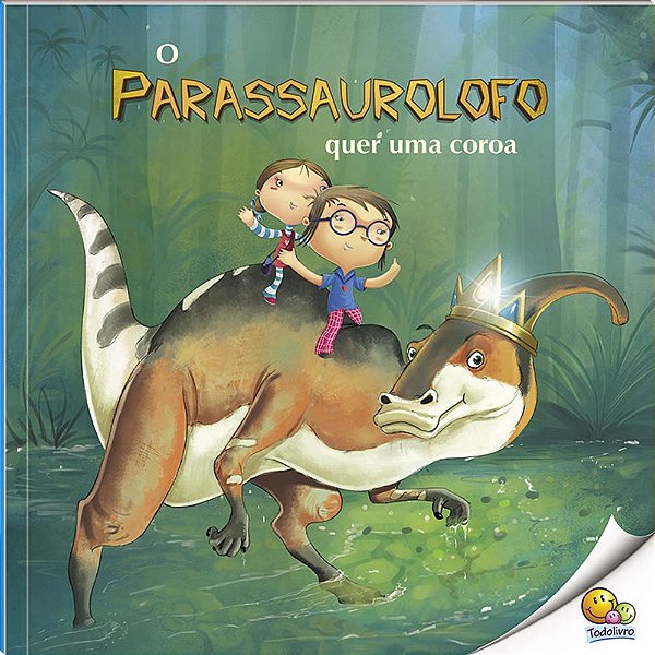 Livro O Mundo dos Dinossauros: Parassaurolofo (Nível 3 / ...