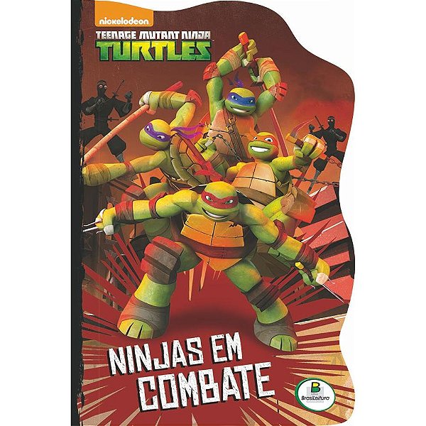 Livro Licenciados Recortados:Ninja Turtles