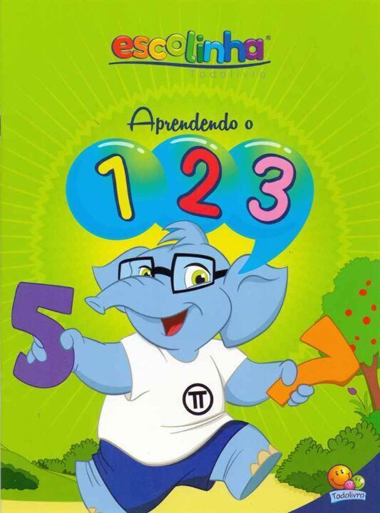 Livro Escolinha Aprendendo o...123