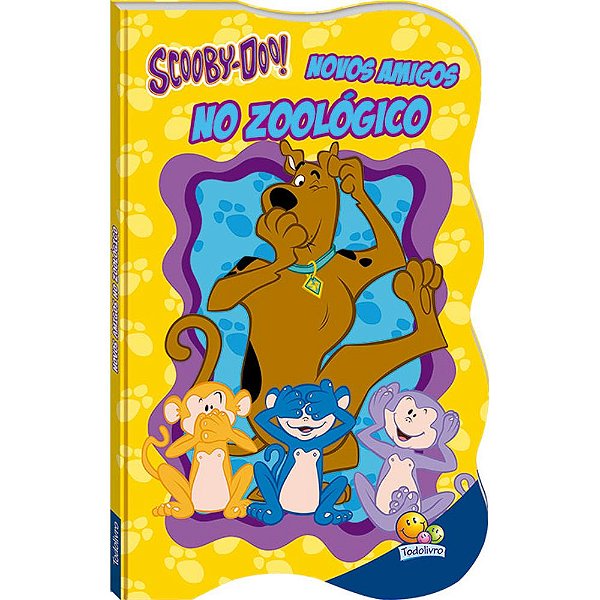 Livro Scooby-Doo - Novos Amigos No Zoológico