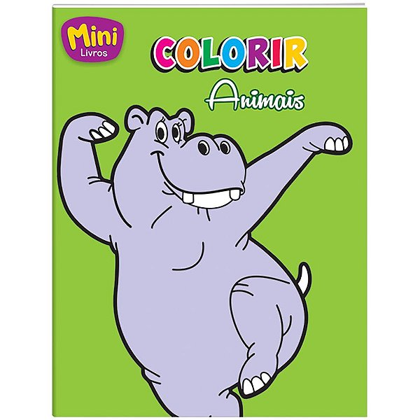 Livro Mini - Colorir: Animais