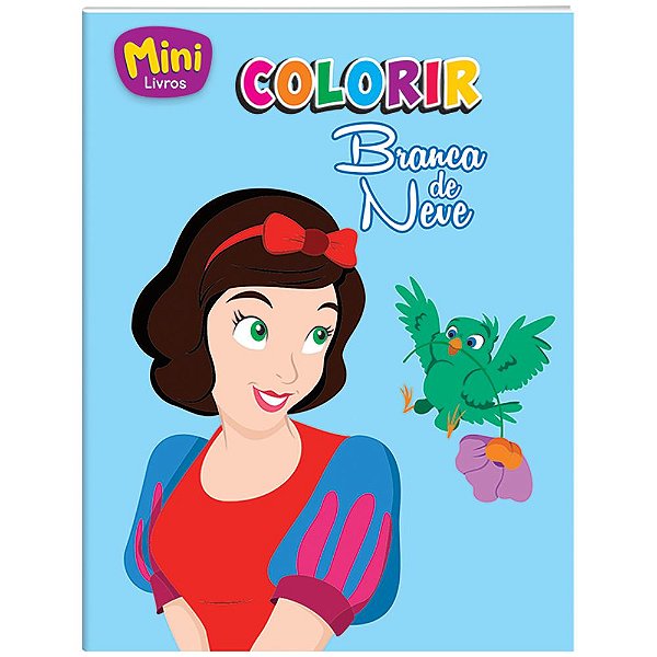 Livro Mini - Colorir: Branca de Neve